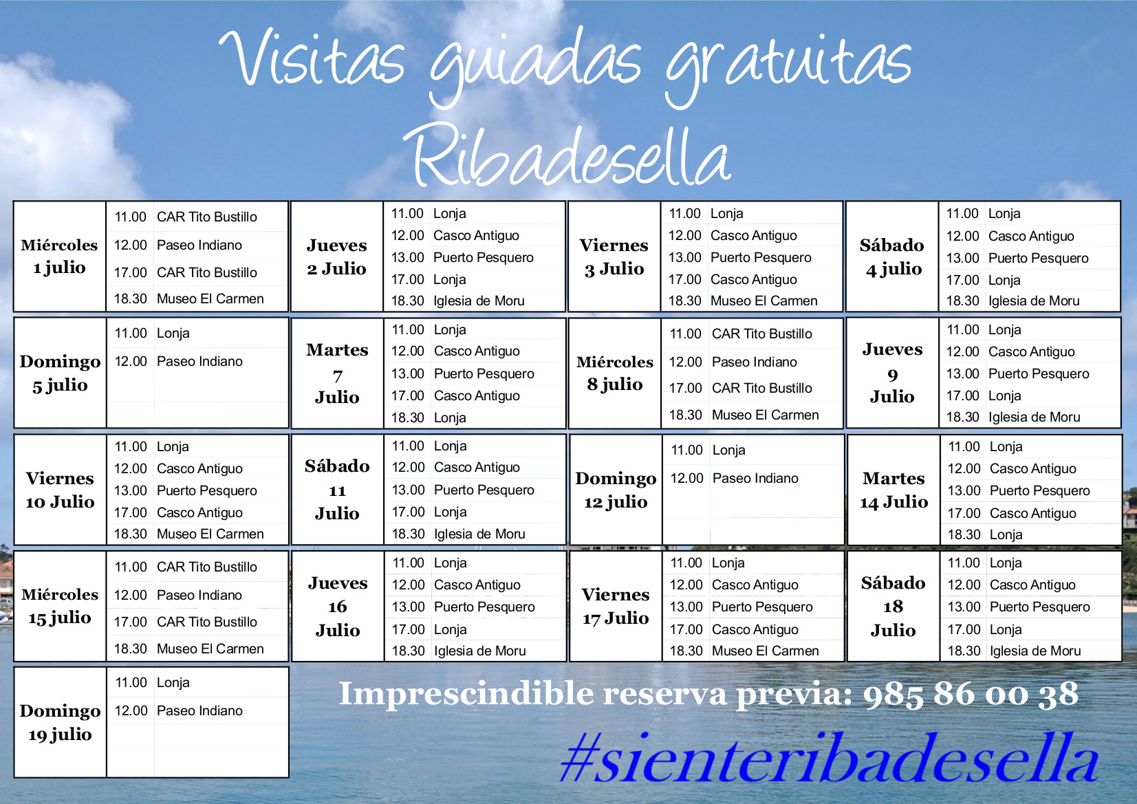 Asturias con niños: Visitas guiadas a Ribadesella gratuitas Asturias con niños: Visitas guiadas a Ribadesella gratuitas