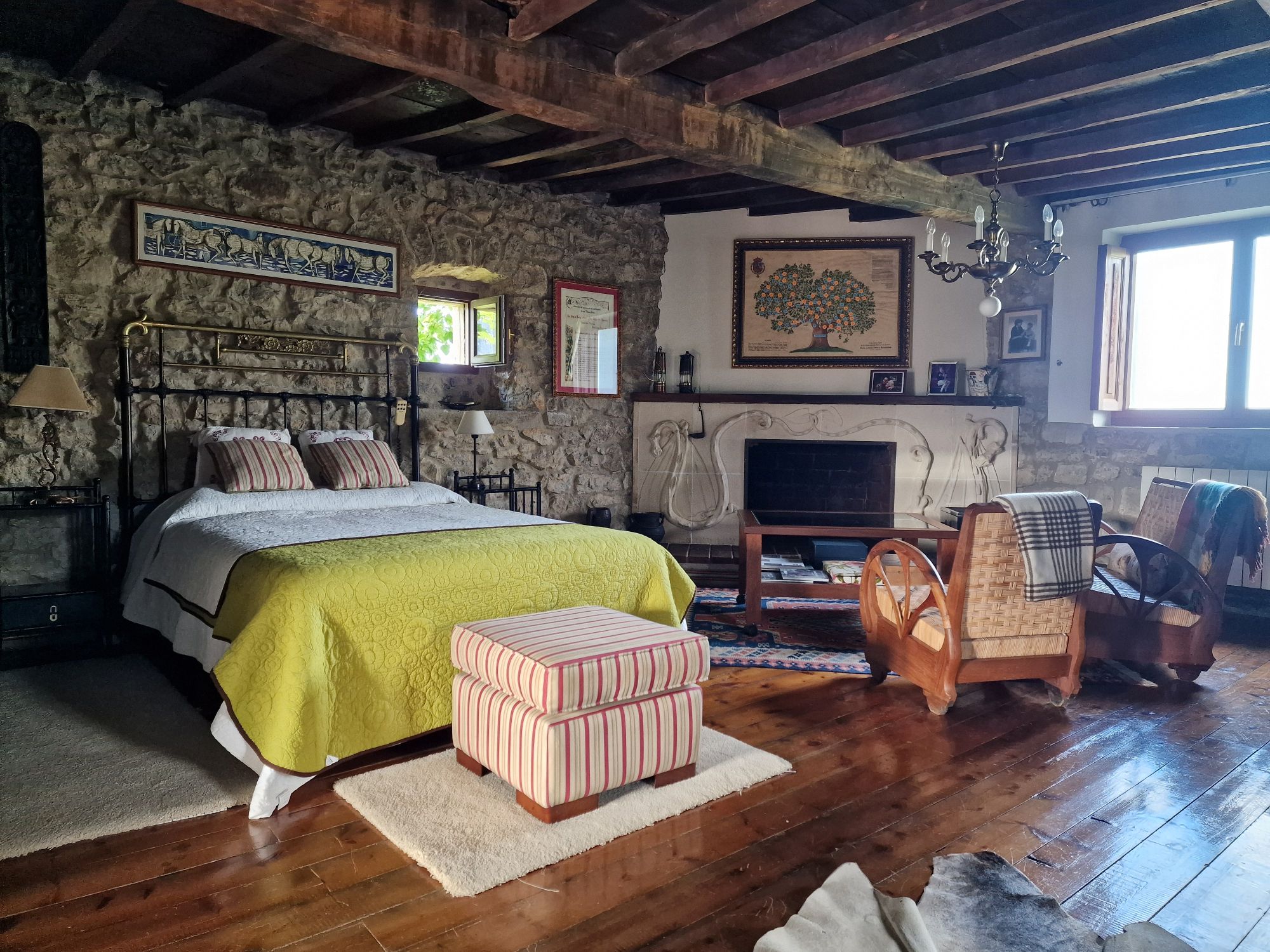 Casa de Aldea La Arquera _ habitación