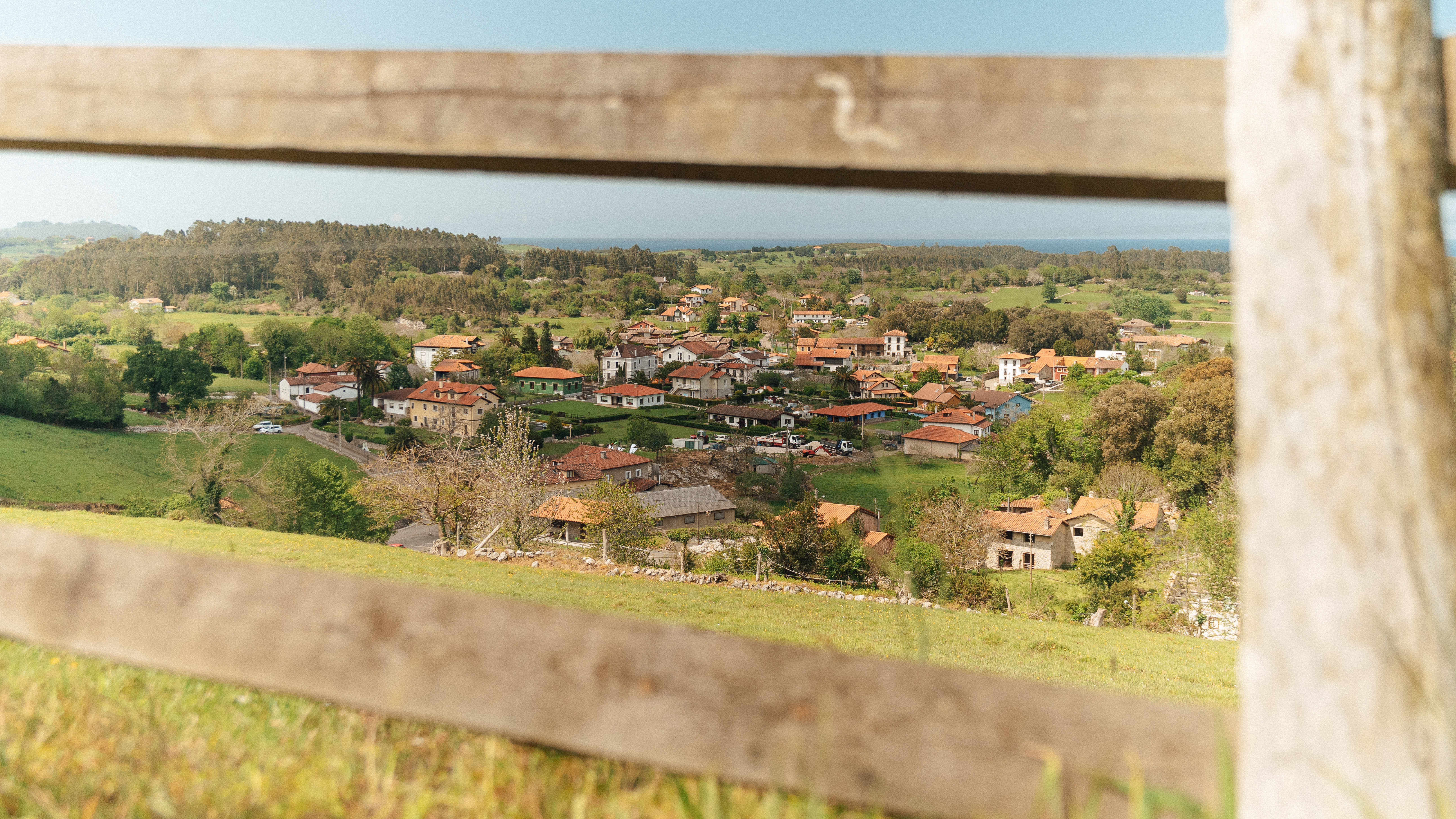 Panorámica del pueblo de Camangu