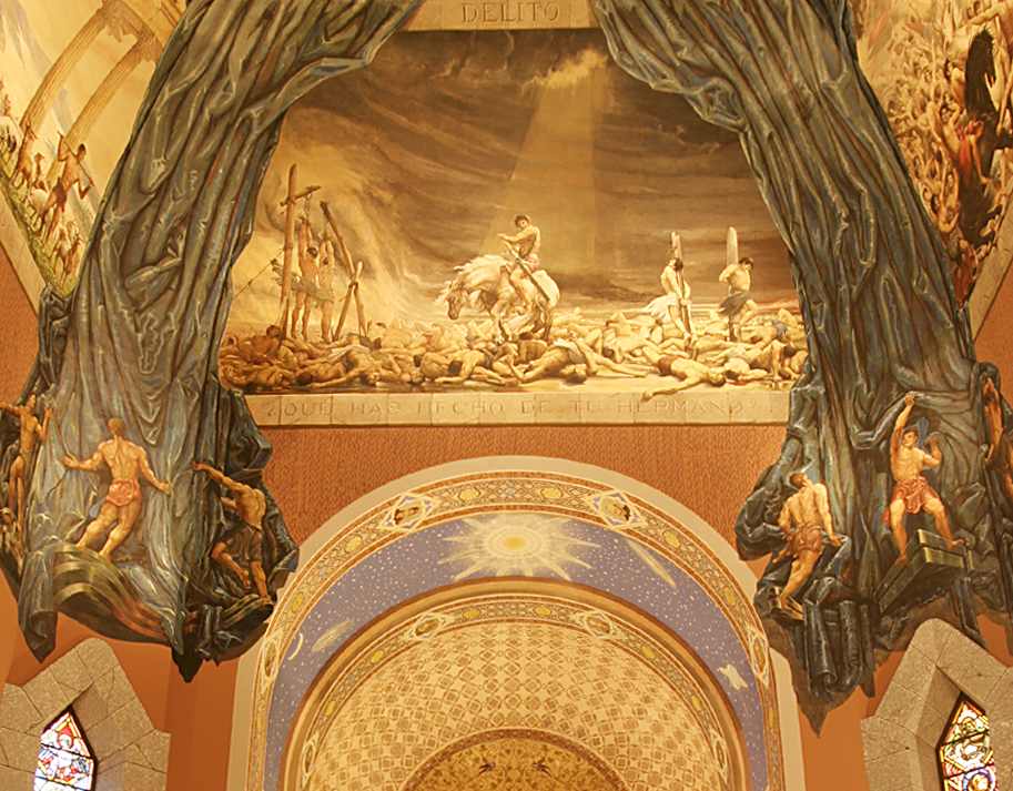 Pinturas de la iglesia de Santa María Magdalena