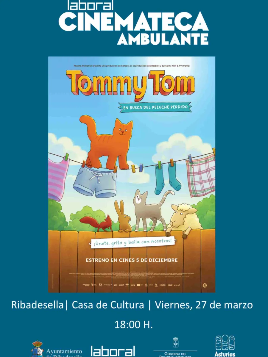 Cinemateca infantil_cartel de Tommy Tom