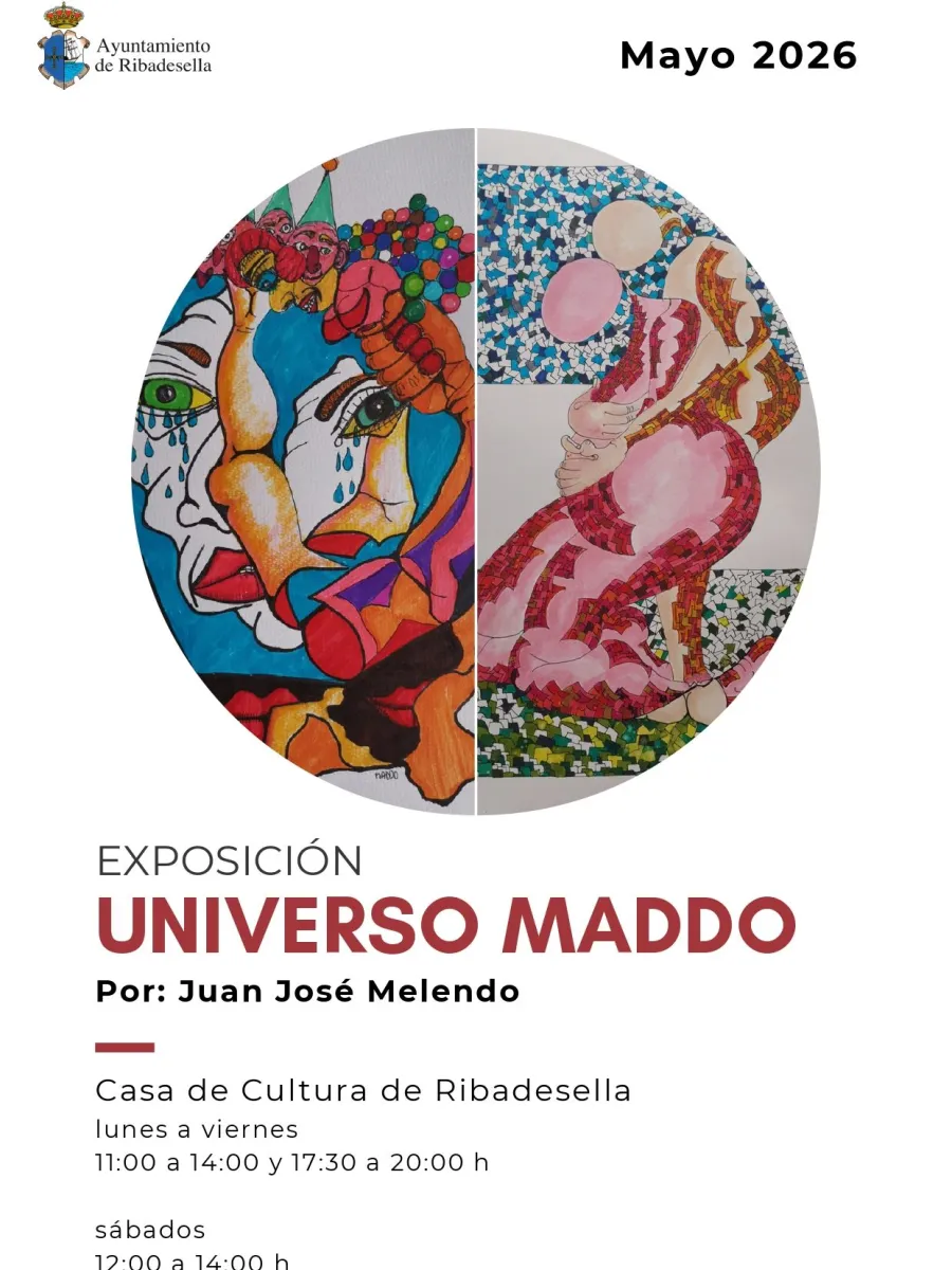 Cartel de la Exposición "Universo Maddo" 