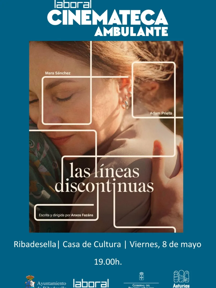 Cinemateca Ambulante: cartel "Las líneas discontinuas"