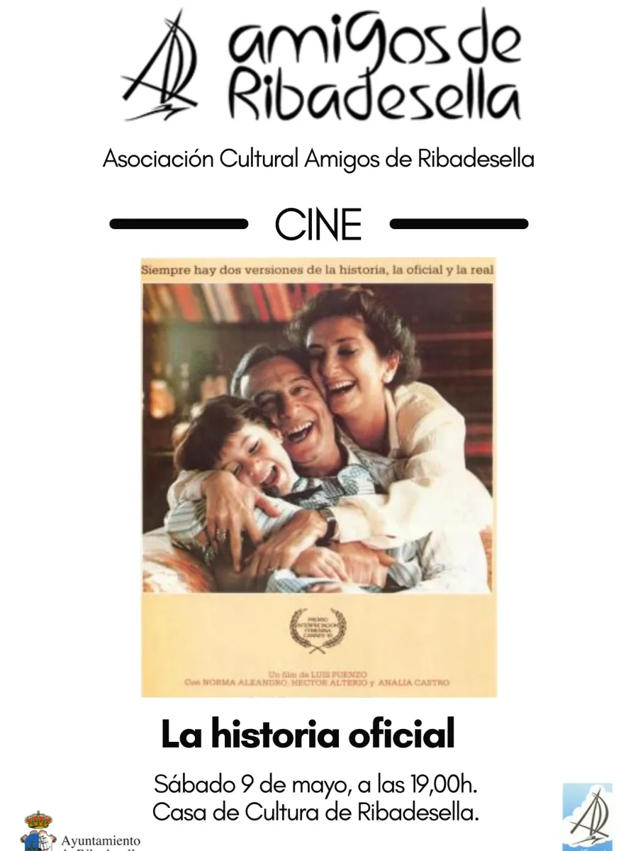 Cartel Proyección Cinematográfica ACAR_La historia oficial