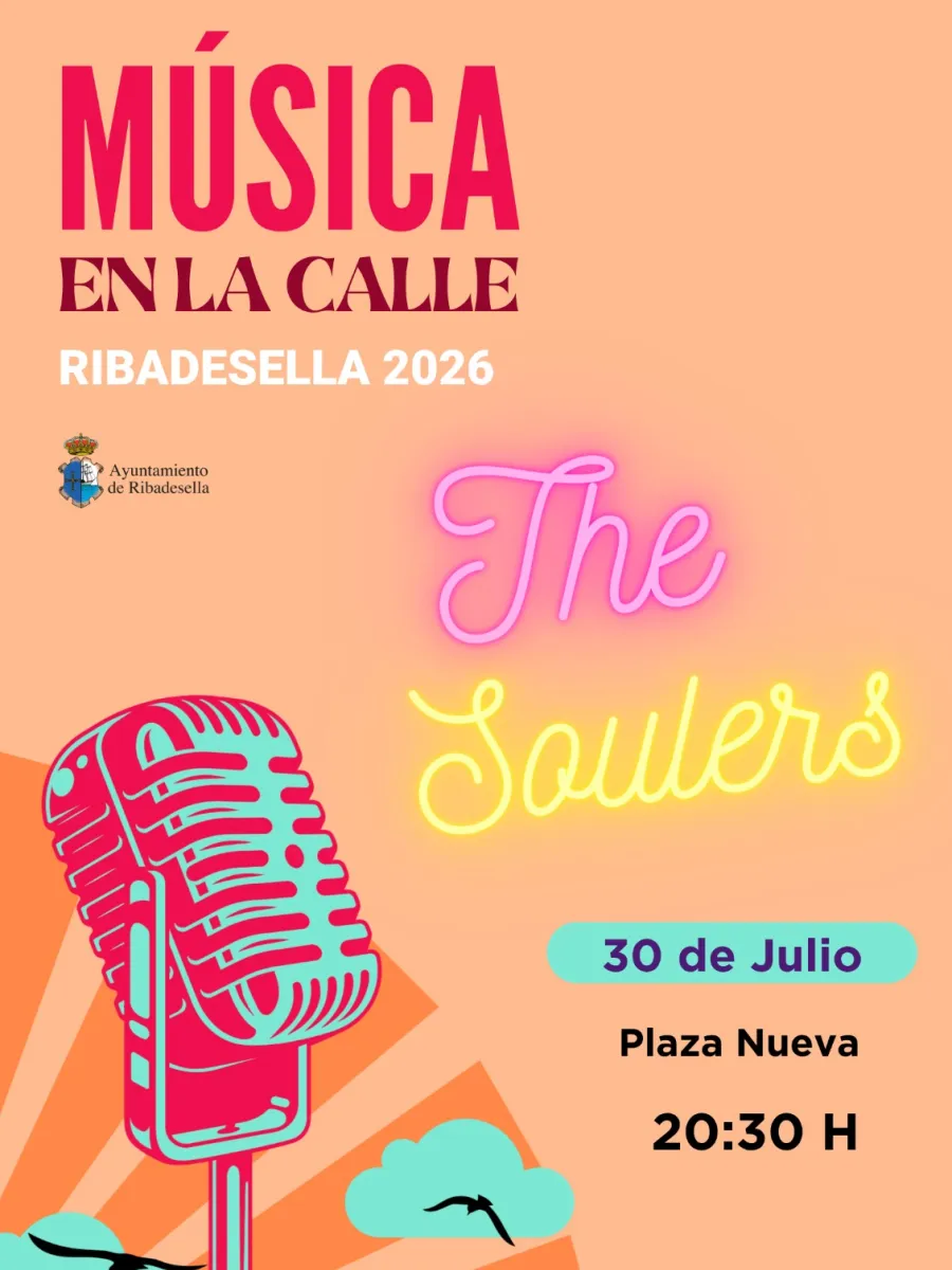 Cartel de la actuación de The Soulers