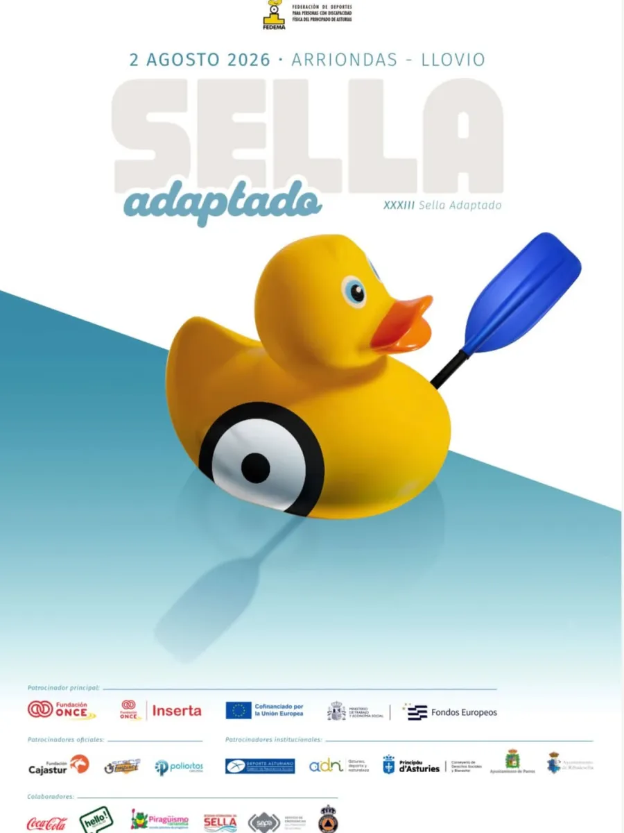 Cartel del XXXIII Sella Adaptado