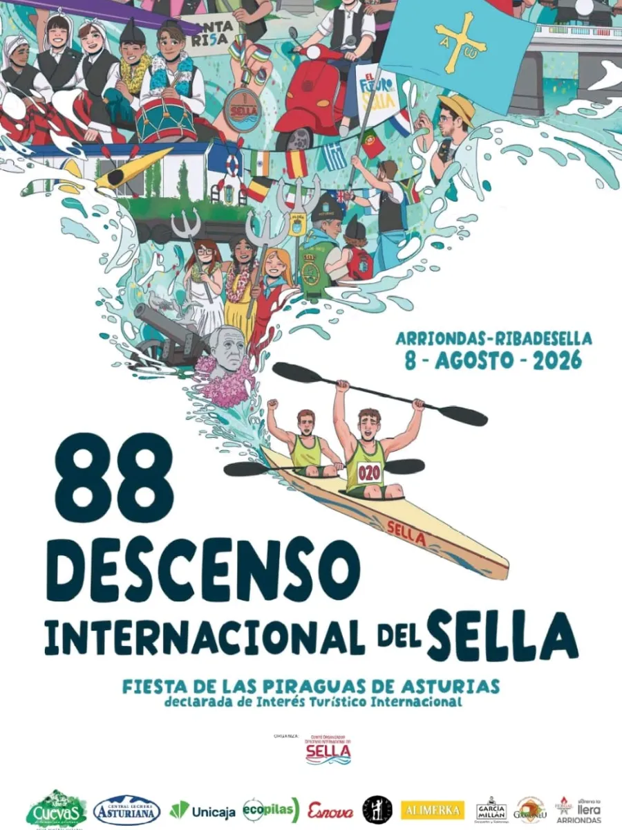 Cartel del 88 Descenso Internacional del Sella