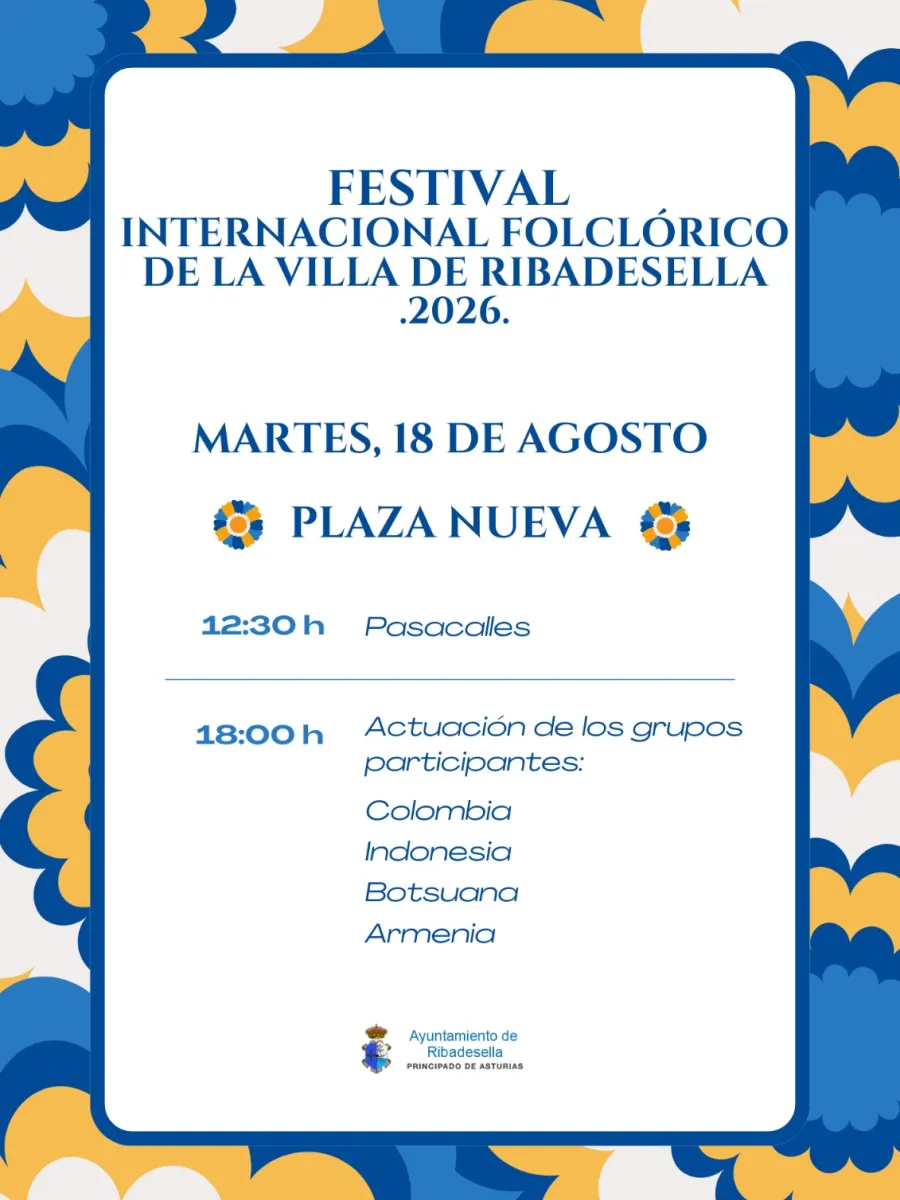 Cartel del Festival Folclórico Internacional 2026
