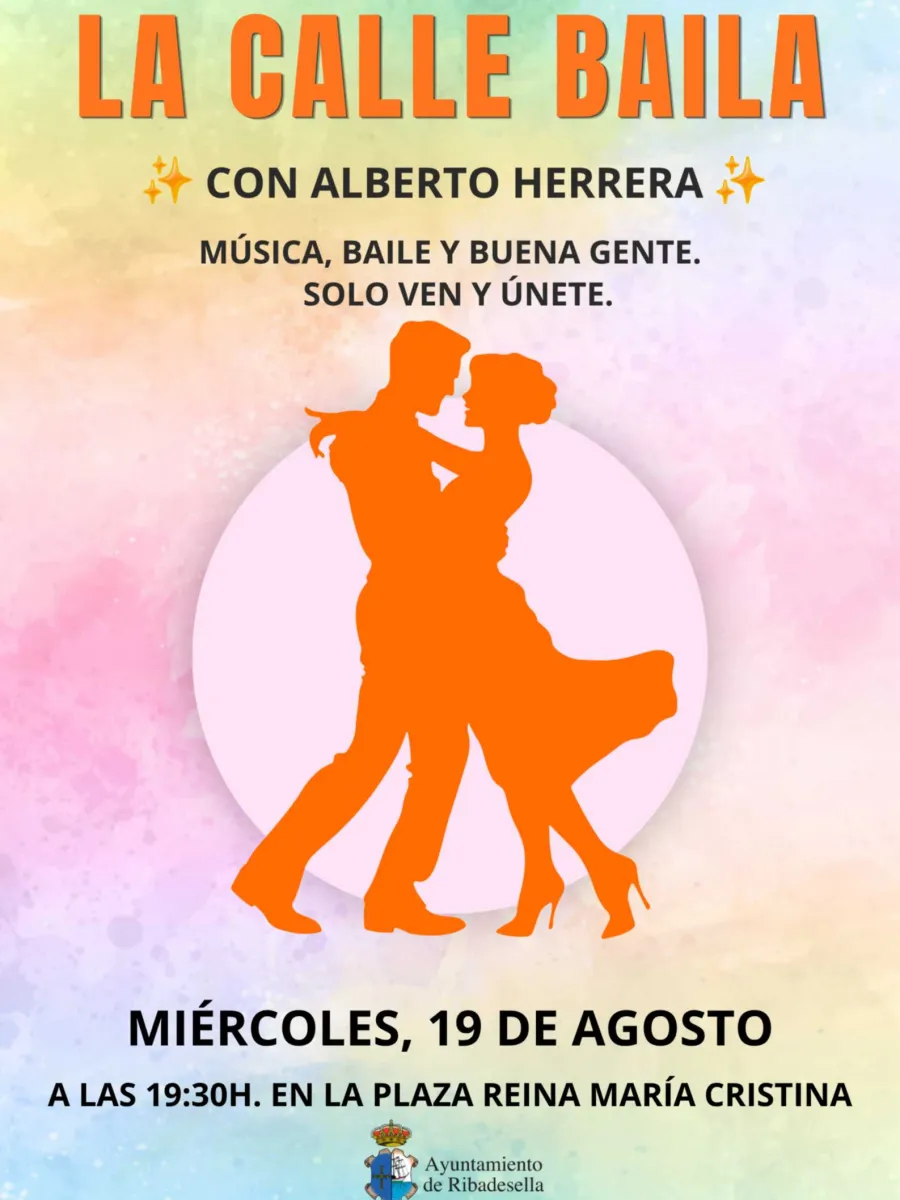 Cartel de la actividad "La Calle Baila"