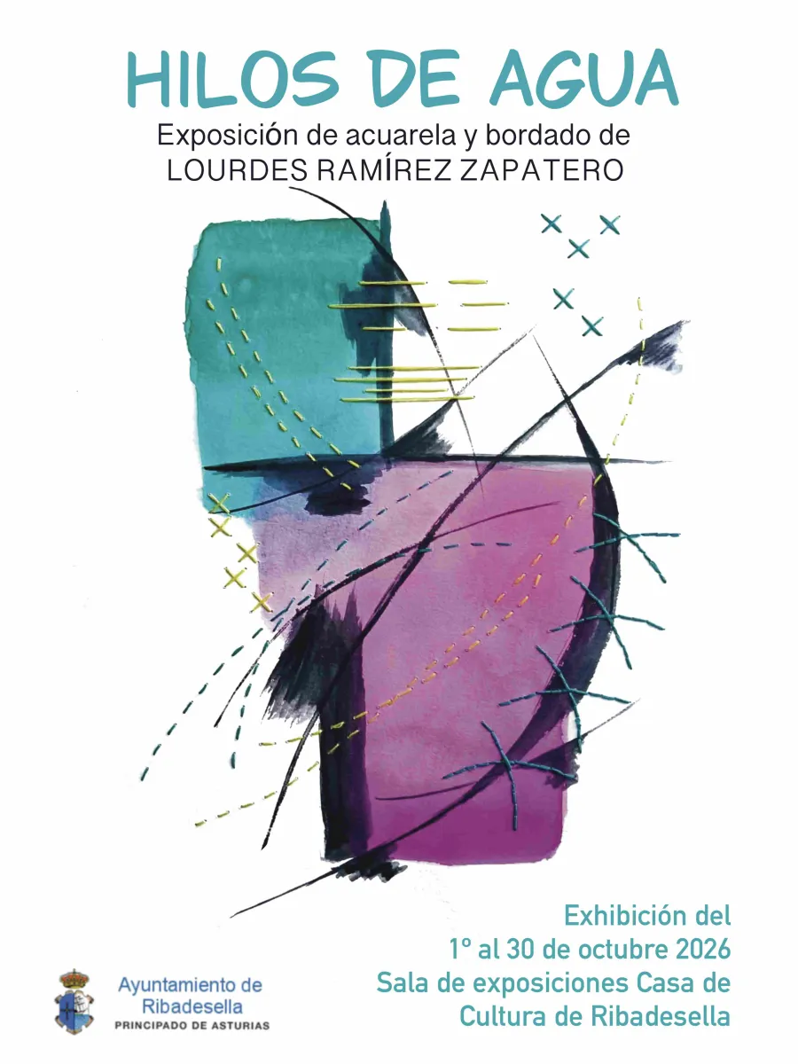 Cartel de la exposición de Lourdes Ramírez Zapatero