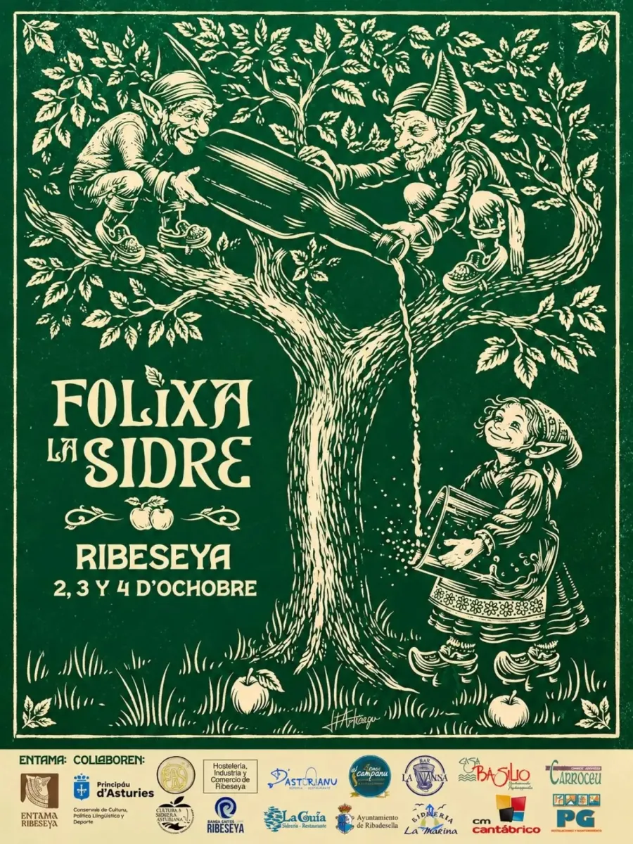 Cartel de la Folixa la Sidre 2026