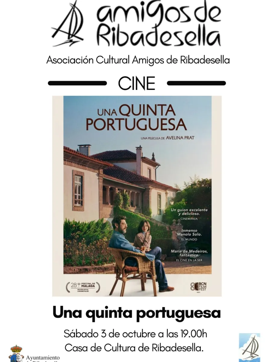 Cartel Proyección Cinematográfica ACAR_Una quinta portuguesa