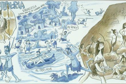 Ruta Histórica del Puerto, La Prehistoria